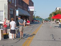 Warrenton's annual Art on Main got started early on September 9th, 2017 with artists setting up their booths