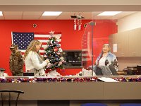 The American Legion post was prepared for Santa : Hometown Christmas, Warrenton, event
